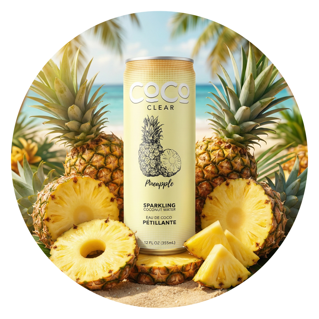 CoCo Clear Pineapple (24 Pack)