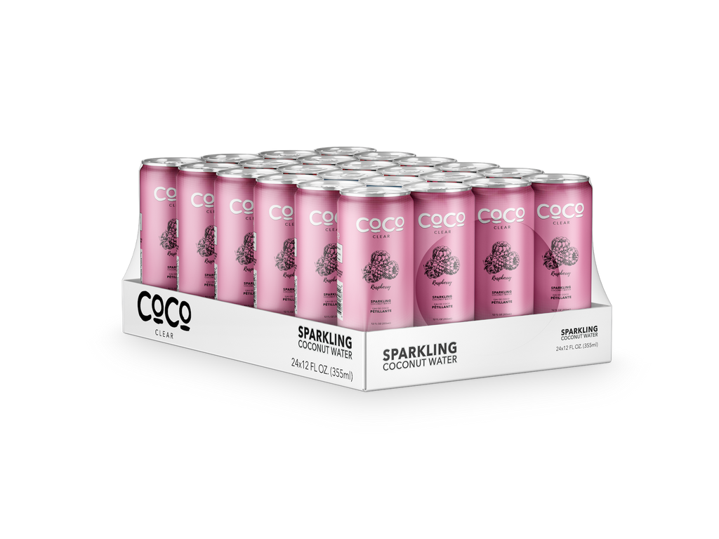 CoCo Clear Raspberry (24 Pack)